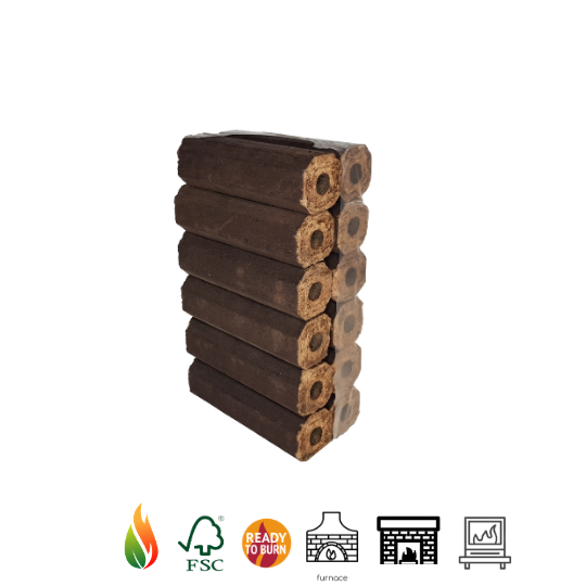 Pini Kay Oak heat logs